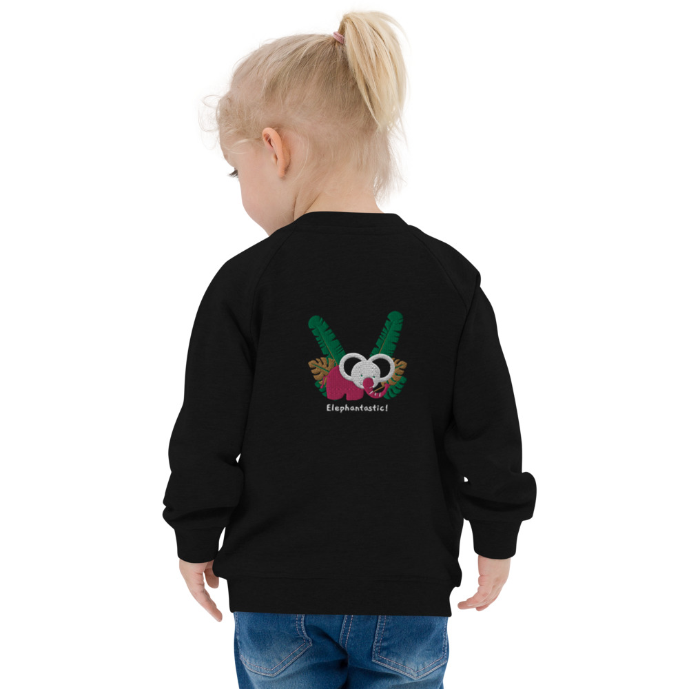 Toddler Girl Organic Bomber Jacket