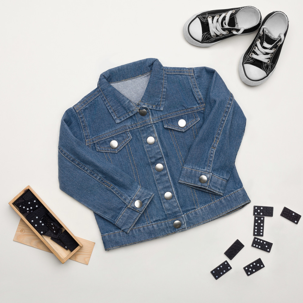 Toddler Girl Organic Denim Jacket