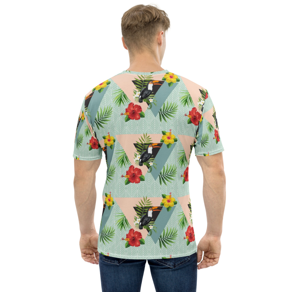 All-Over Print Men's Crew Neck T-Shirt