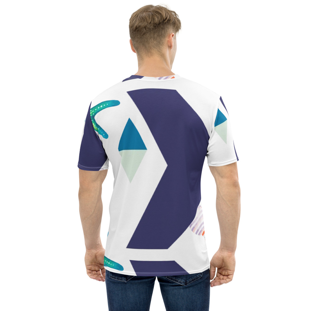 All-Over Print Men's Crew Neck T-Shirt