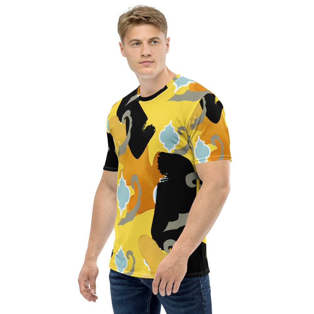 All-Over Print Men's Crew Neck T-Shirt