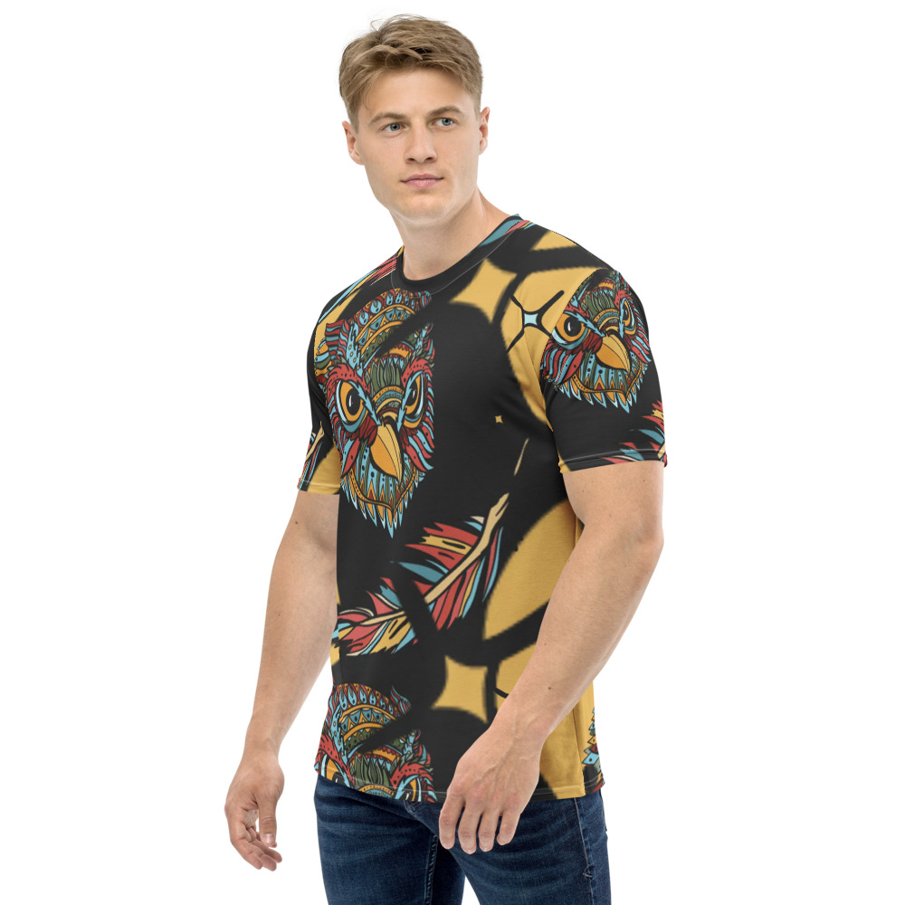 All-Over Print Men's Crew Neck T-Shirt