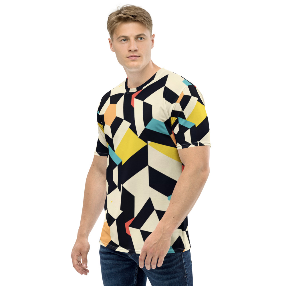 All-Over Print Men's Crew Neck T-Shirt