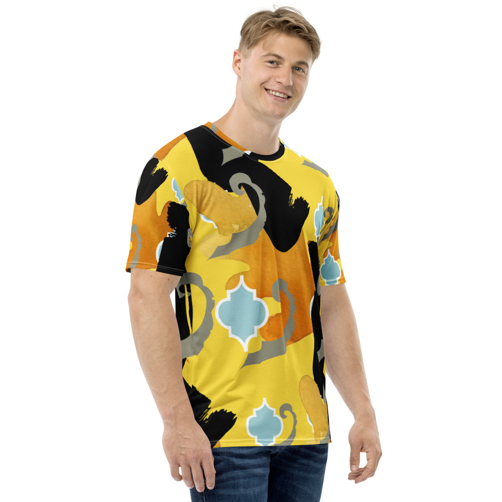 All-Over Print Men's Crew Neck T-Shirt