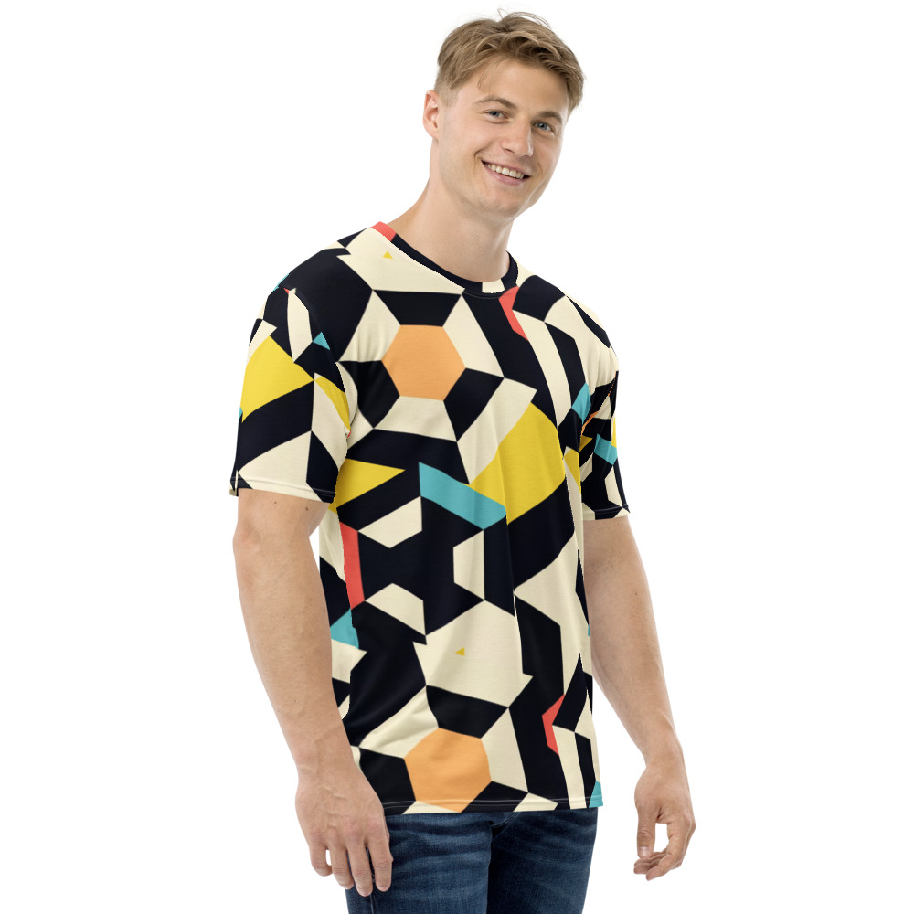 All-Over Print Men's Crew Neck T-Shirt