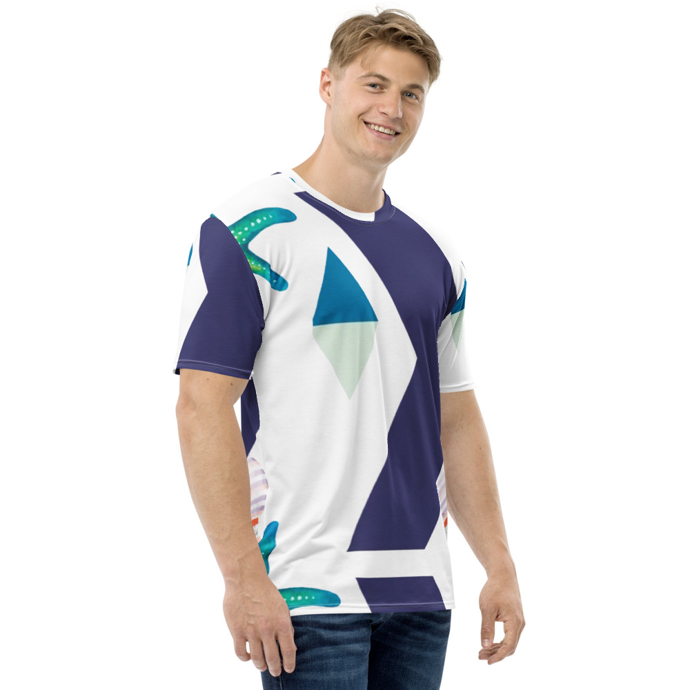 All-Over Print Men's Crew Neck T-Shirt