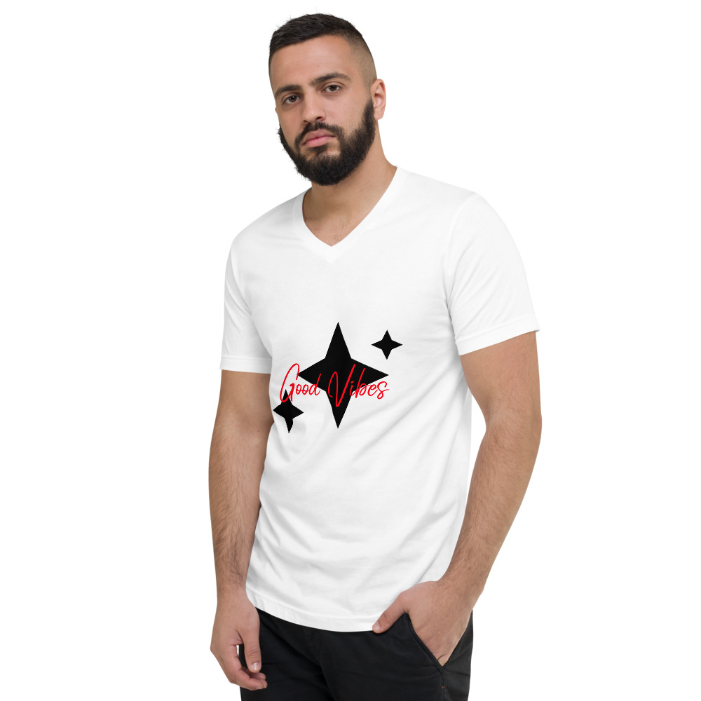 Men's Short Sleeve V-Neck T-Shirt