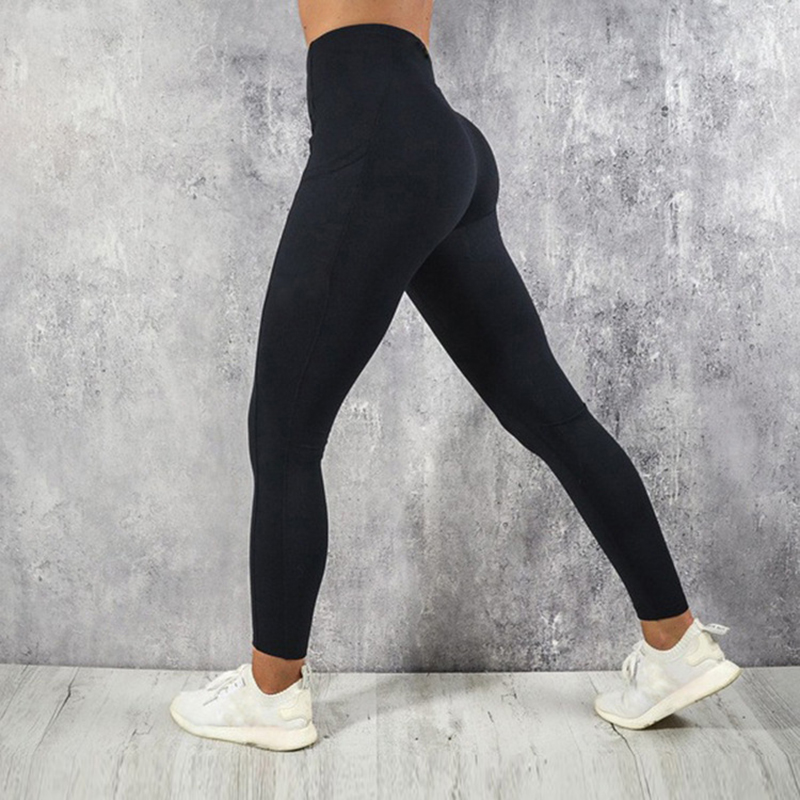 High Waisted Pocket Yoga Pants.