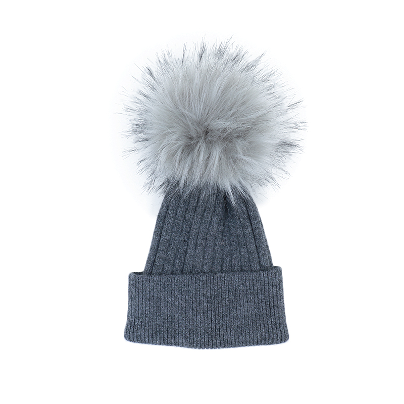 Women's Organic Knitted Double Ribbed Beanie.