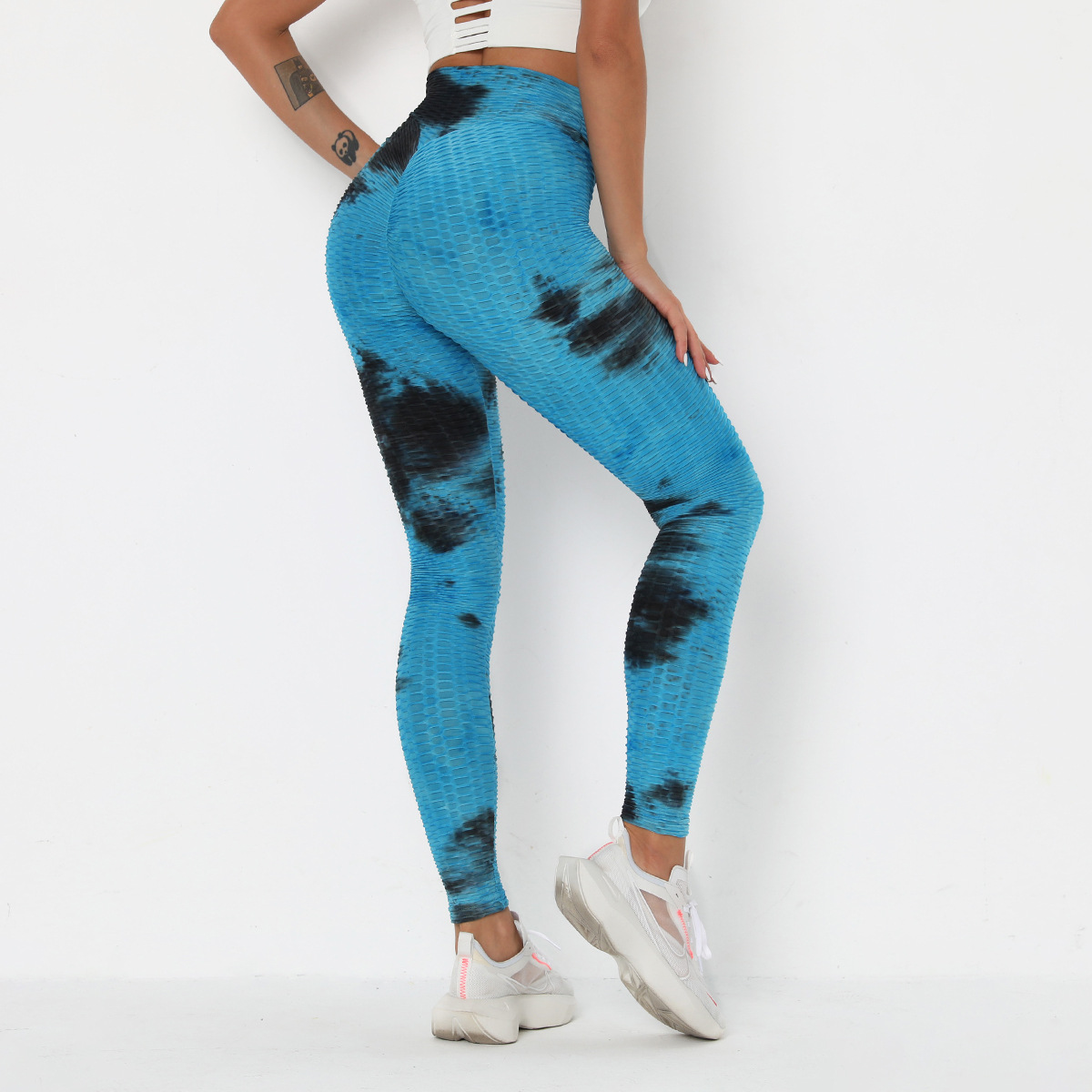 Butt Lift Workout Tie Dye Leggings