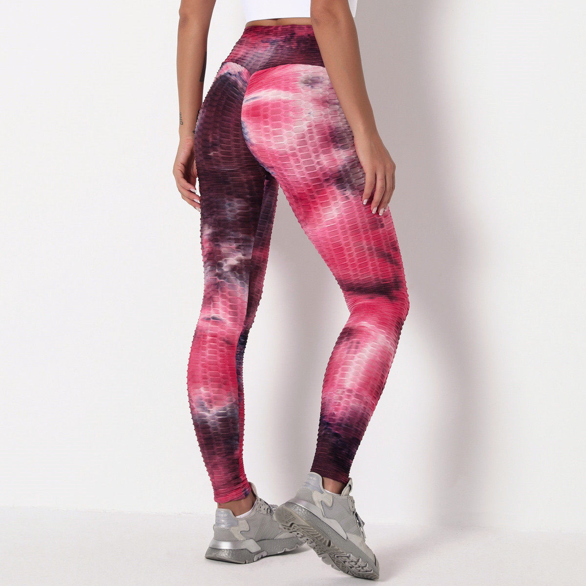Butt Lift Workout Tie Dye Leggings