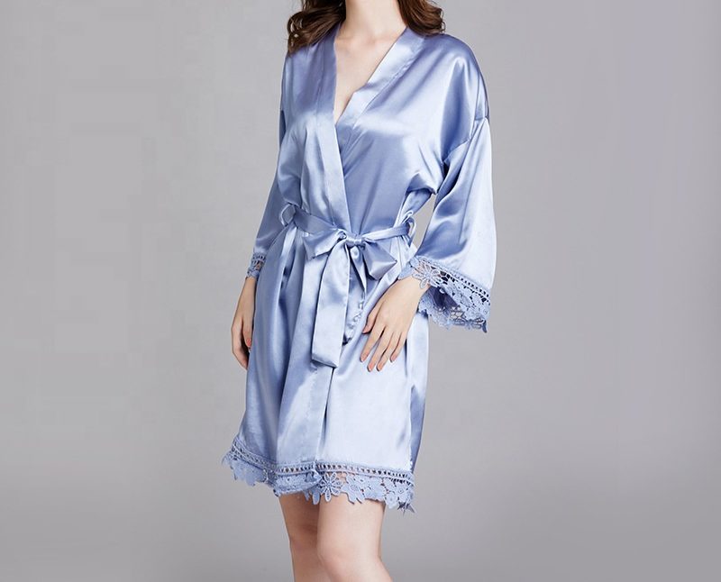 Women Lingerie Satin Pajamas Nightwear.