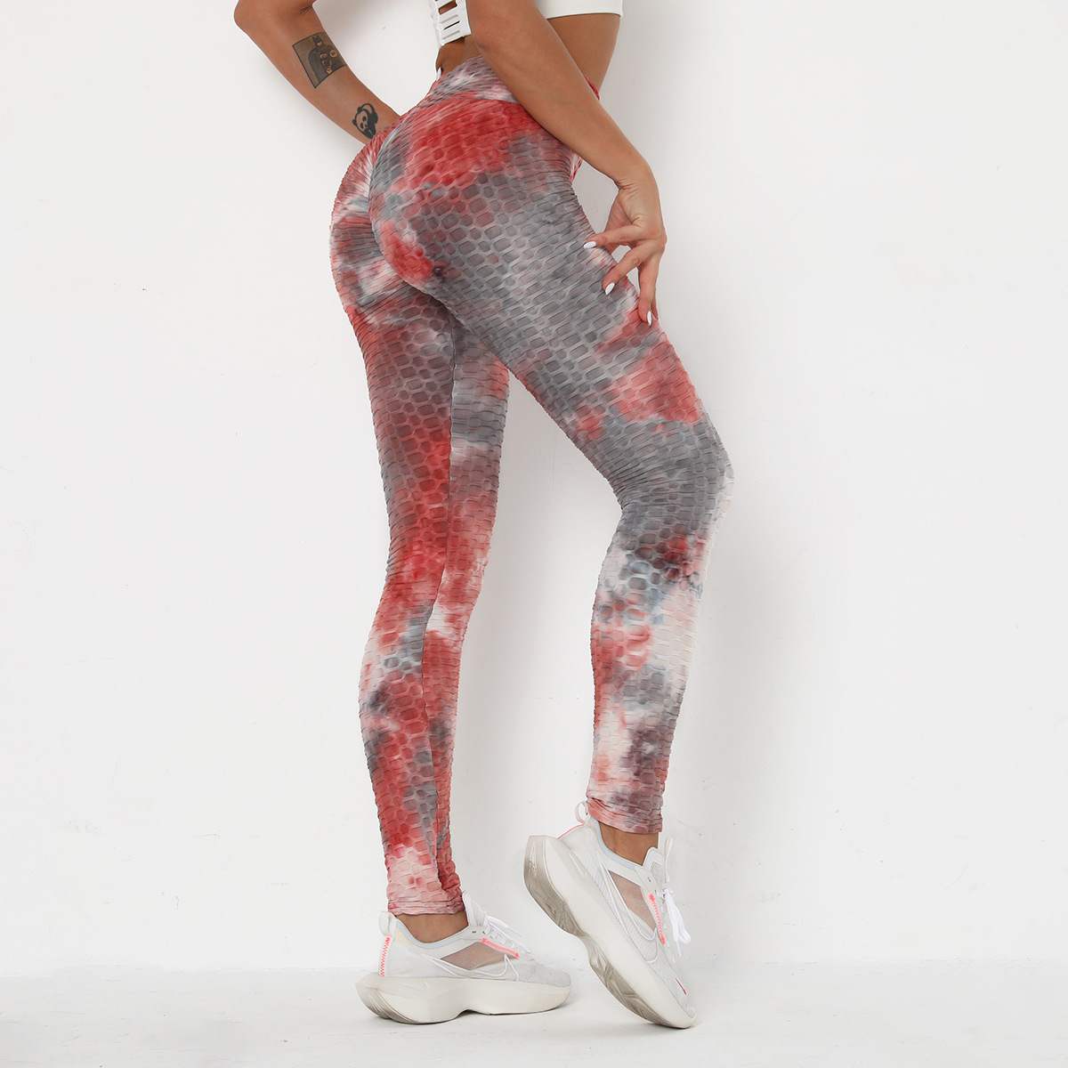 Butt Lift Workout Tie Dye Leggings