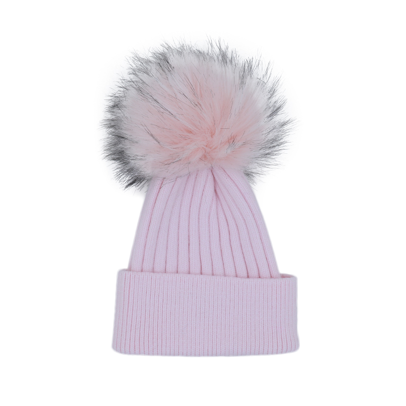 Women's Organic Knitted Double Ribbed Beanie.