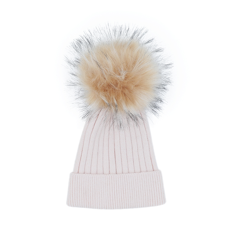 Women's Organic Knitted Double Ribbed Beanie.